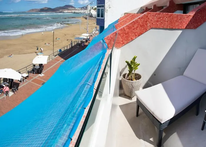 Nice Beach Views With Terrace By Canariasgetaway