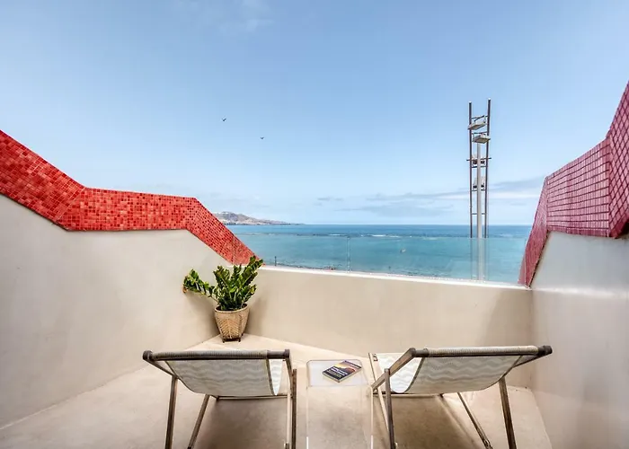 Nice Beach Views With Terrace By Canariasgetaway